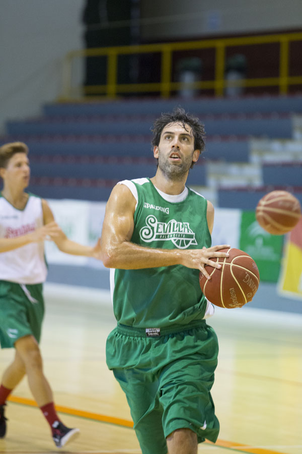 berni rodríguez entrenamiento dos hermanas pabellón los montecillos pretemporada